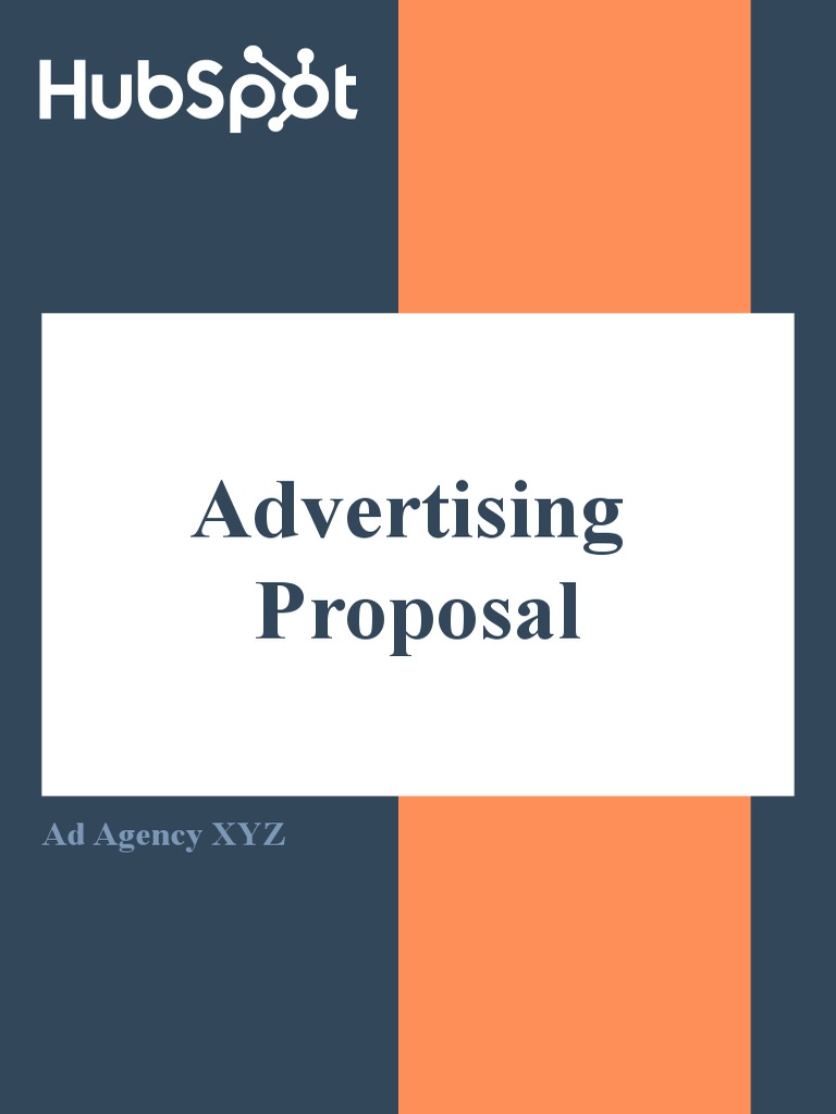 Advertising Proposal PDF Advertising Public Sphere