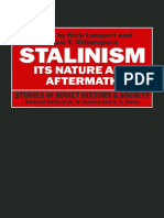 (Studies in Soviet History and Society) Nick Lampert, Gábor T. Rittersporn (Eds.) - Stalinism - Its Nature and Aftermath - Essays in Honour of Moshe Lewin (1992, Palgrave Macmillan UK)