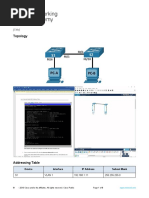 7.3.7 Lab 4 - View The Switch MAC Address Table