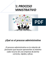 El Proceso Administrativo