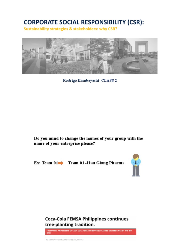 CSR - CFVG RK - Session 2 2022 | PDF | Corporate Social Responsibility ...