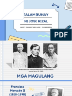 2 Talambuhay Ni Jose Rizal