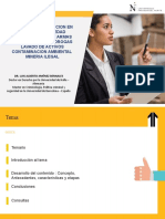 Semana 11 Conduccion en Estado de Ebriedad, Tenencia Ilegal de Armas, Tid, Lavado de Activos y Contaminacion Ambiental