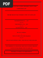 Respondents - 11th Nalsar Justice B.R. Sawhny Memorial Moot Court Competition, 2017