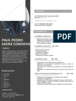 CV Paul Saenz.