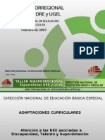 Adaptacionescurriculares Macroregionaldinebe2007