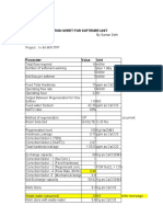 Design Calculation Sheet For Softener Unit Client: TECHPRO