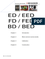 Service documentation for ED, FD, BD and EED, FED, BED product series
