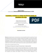 O Pensar o Sentir e o Fazer de Freud Ontem Na Pandemia de Hoje - Revista Cadernos de Psicologias