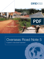 Overseas Road Note 5 A Guide To Road Pro