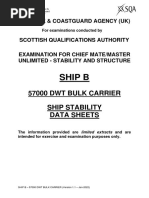 Bulk Carrier Loading Plan Example | PDF | Shipping | Water Transport