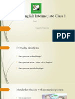 Online English Intermediate Class W2 D2