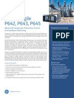 Micom Agile P642, P643, P645: Grid Solutions