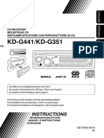 KD-G441/KD-G351: CD Receiver