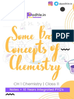 Padhle 11th - Some Basic Concepts of Chemistry