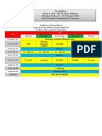 Weekly Pembelajaran Kelas 4 (21 - 25 Februari 2022)