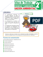 La Contaminación Ambiental para Segundo Grado de Primaria