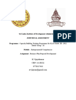 Sri Lanka Institute of Development Administration: Individual Assignment