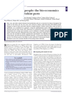 Bio Economics of Agricultural Rodent Pests