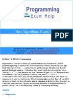 Best Algorithm Exam Help 1