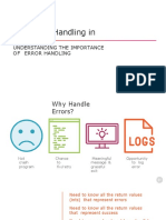 Exception Handling in C#: Understanding The Importance of Error Handling