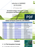 1 Terrestrial Ecology Intro 2021