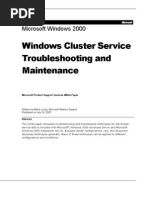 Download Windows Cluster Service Troubleshooting and Maintenance by Bul Rash SN58065252 doc pdf