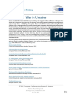 War in Ukraine: Briefing