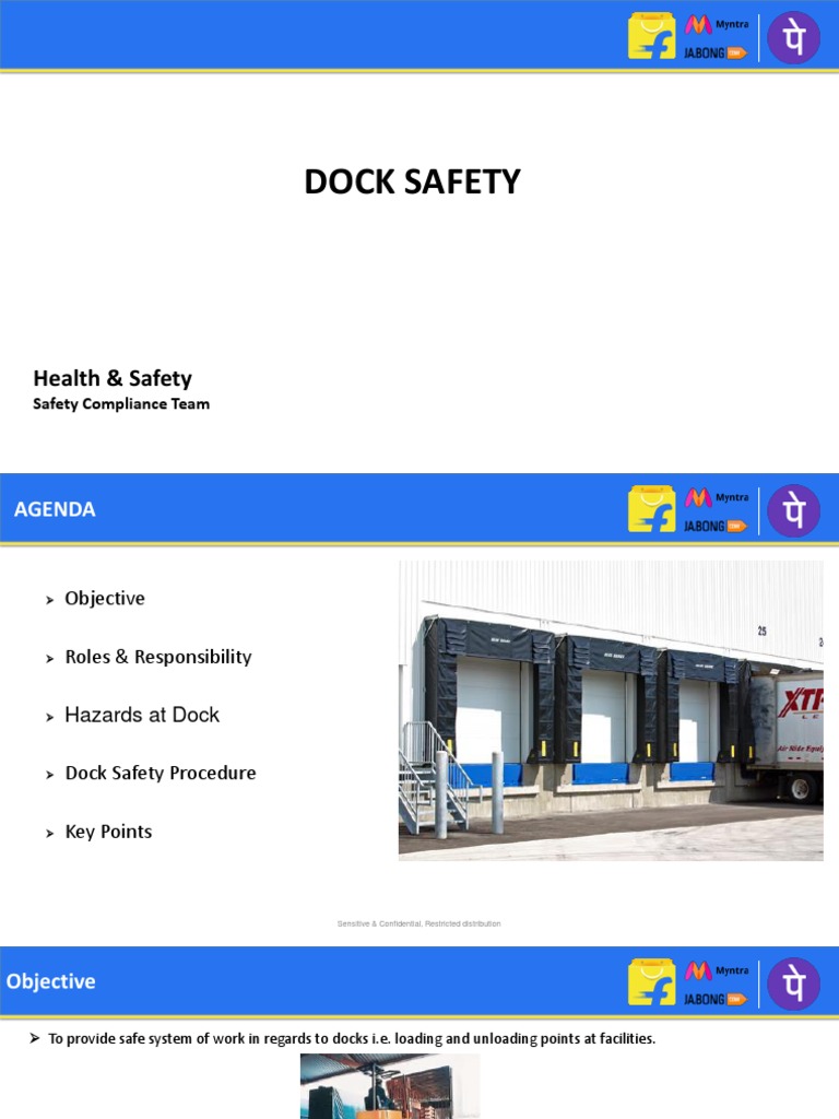 Dock Safety Training Module PDF Occupational Safety And Health Safety