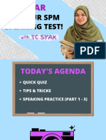 Ace Your SPM Speaking Test