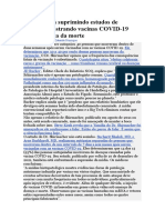 A Mídia Está Suprimindo Estudos de Autópsia Mostrando Vacinas COVID-19 Como A Causa Da Morte