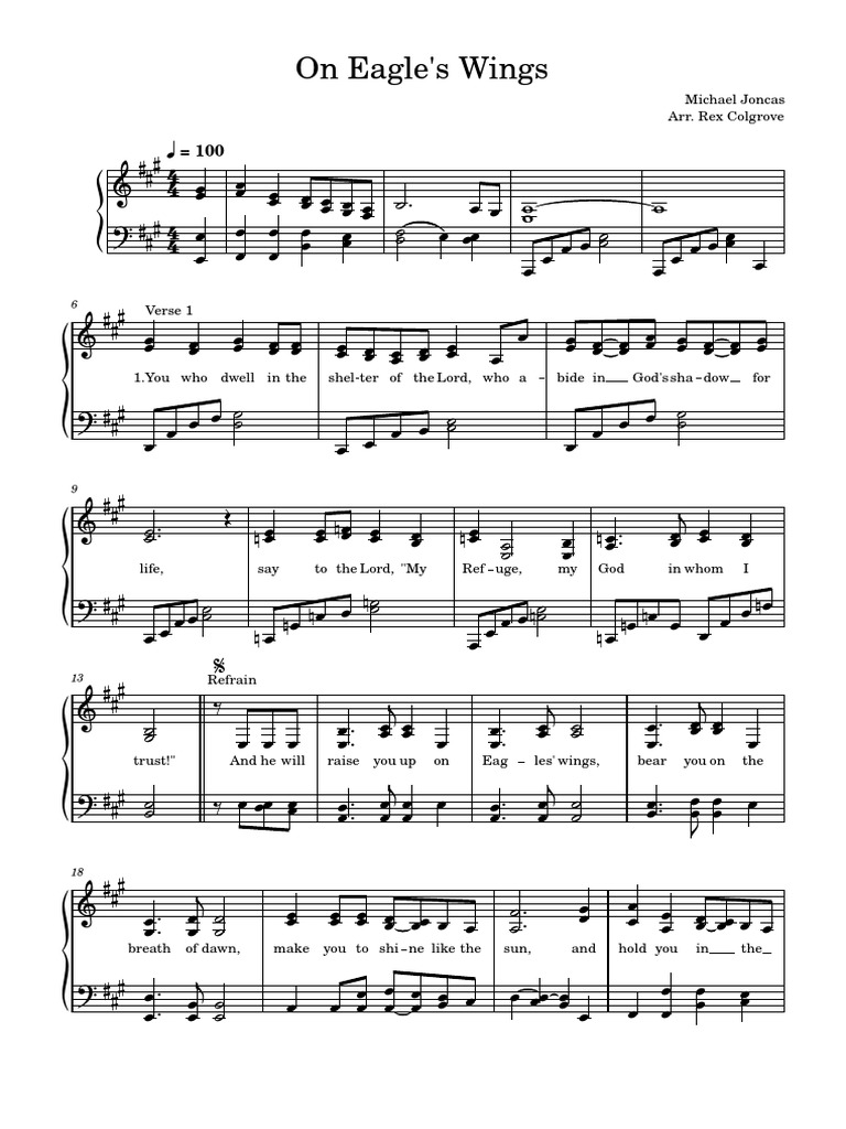 On Eagles Wings A PDF