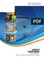 Cuadríptico Direct Response Service División Ref. 18-PRETROS