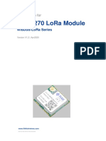 Rak4270 Lora Module: Specification For