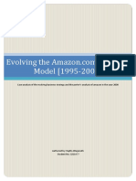 Model (1995-2000) : Case Analysis of The Evolving Business Strategy and The Porter's Analysis of Amazon in The Year 2000