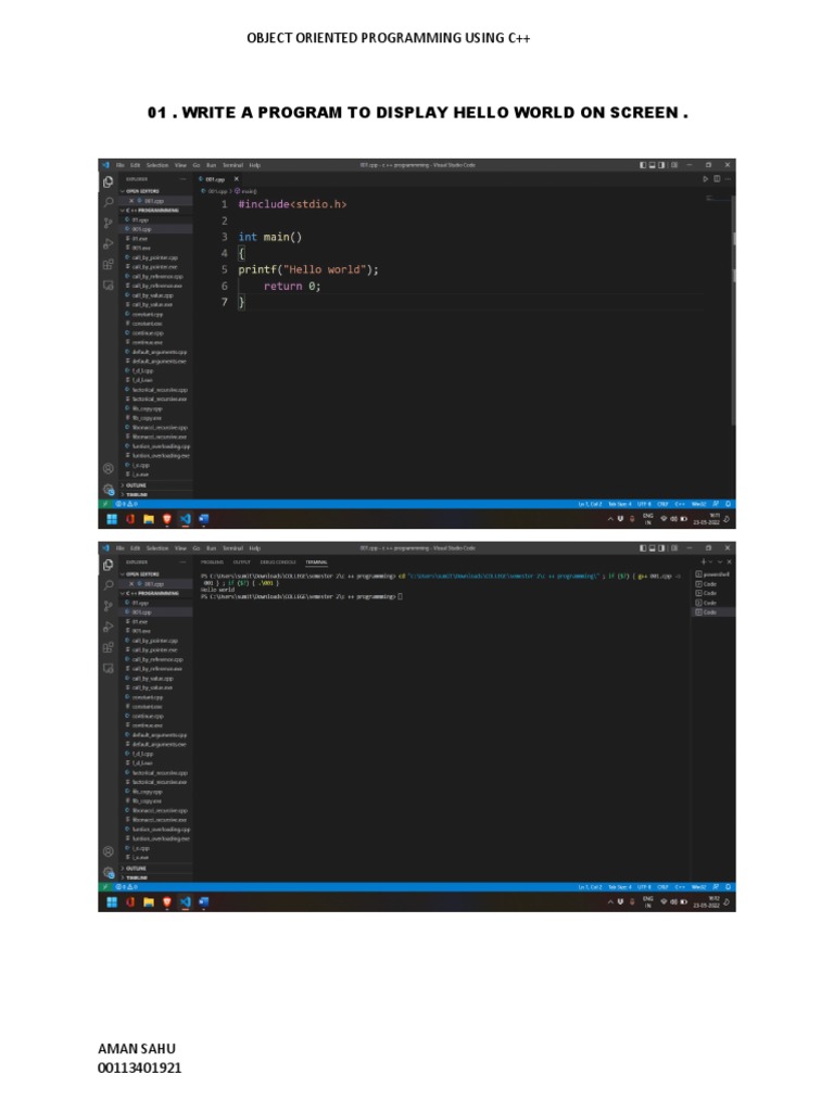C++ Assignment | PDF | C++ | Object Oriented Programming