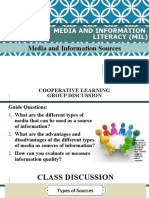 Media and Information Literacy (Mil)