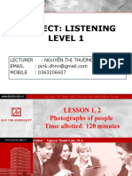 ENG 118 - Listening - Level 1 - 2020S - Lecture Slides - 01, 02