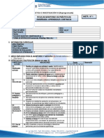 Ficha de Monitoreo Pedagógico