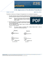 Changes in the Appearance of Acceleration Transducers