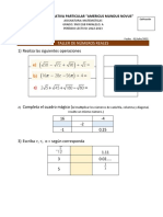 Taller de Numero Reales 9no A