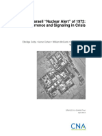 CNA Report On 1973 War and Nuclear Issues