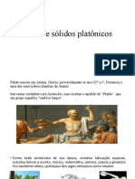 Platão e os sólidos platônicos