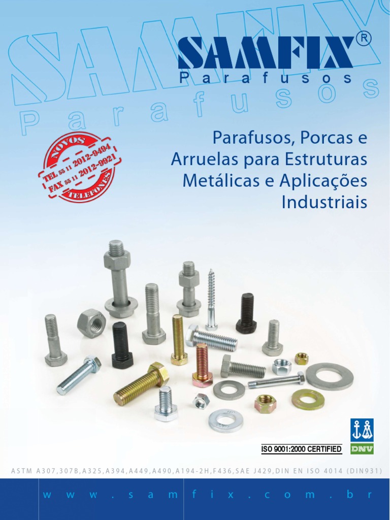 Folder Samfix Web | PDF | Engenharia Civil | Bens manufaturados