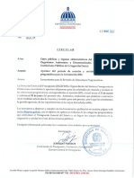 Circular 0008 - Lineamientos de Revisión de Estructura Programática