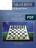 The Semi-Tarrasch Defence Vol 2 - Jozsef Pinter