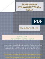 P.4. Penawaran Tenaga Kerja