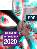 Reporte Integrado 2020 ElectroHuila cobertura mercado