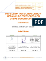 10.1 Procedimiento para Inspeccin Por UT y Medicion de Espesores