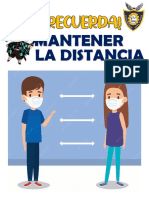 RECUERDA MANTENER LA DISTANCIA - JVC